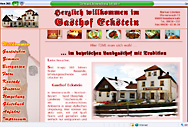 Liebe Besucher, seit knapp 100 Jahren finden Reisende, Erholungssuchende und Urlauber im Gasthof Eckstein in Wernersreuth - Nordost-Bayern - Nord-Oberpfalz - Landkreis Tirschenreuth - ein wunderschnes Ambiente in einer idyllischen Umgebung. Hier knnen Sie aktiv sein, mit viel Spa feiern und genieen oder einfach nur entspannen und erholen.